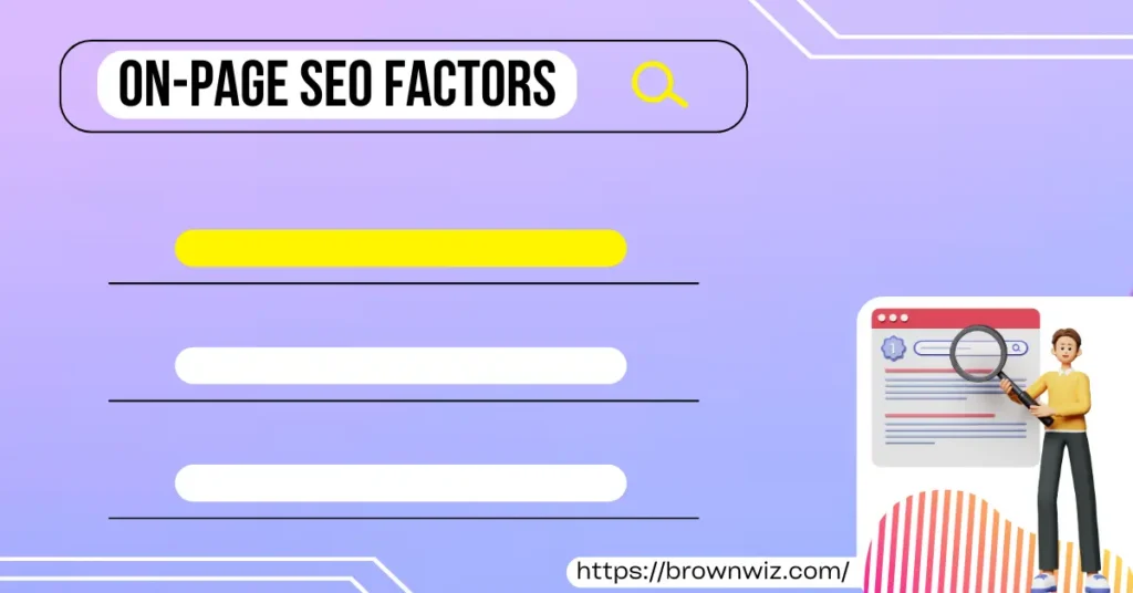 on-page seo ranking factor